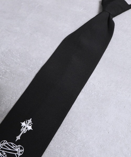 Amilige ネクタイ Bandage Bear刺繍ネクタイ : ZOZOTOWN Yahoo