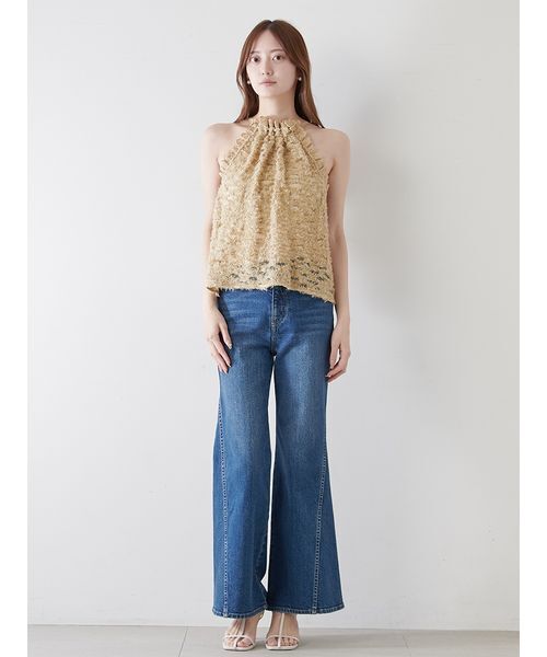 SNIDEL ホルターカットプルオーバー SNIDEL tシャツ ホルターカットプルオーバー レディース