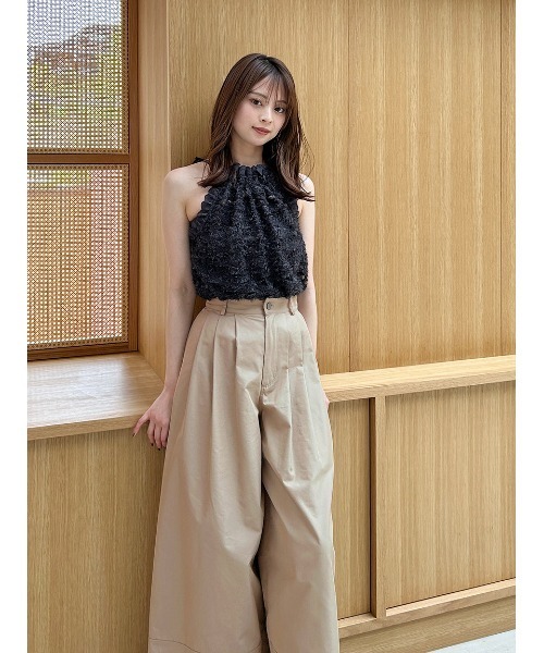 【試着のみ】SNIDEL カットソー ペプラムカットソー（カットソー/Tシャツ）｜SNIDEL（スナイデル
