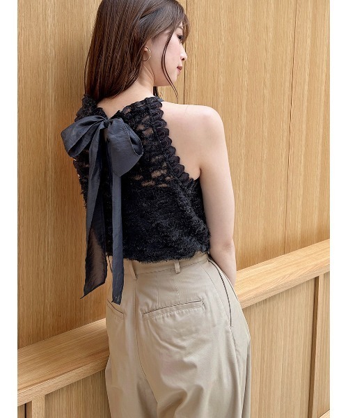 SNIDEL tシャツ ホルターカットプルオーバー レディース