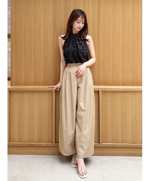 【新品未使用】SNIDEL ホルターカットプルオーバー ホルターカットプルオーバー(Tシャツ・カットソー)｜トップス