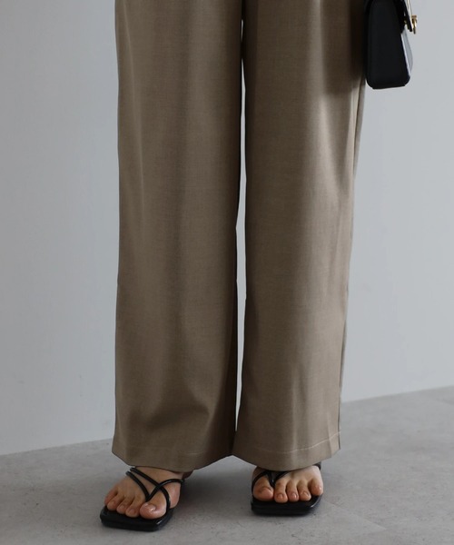 ENC オールインワン 「動画あり」polo collar sleeveless jumpsuit
