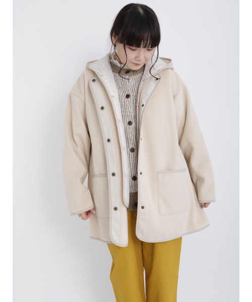 Samansa Mos2（サマンサモスモス） コート フリ- キナリ レディース