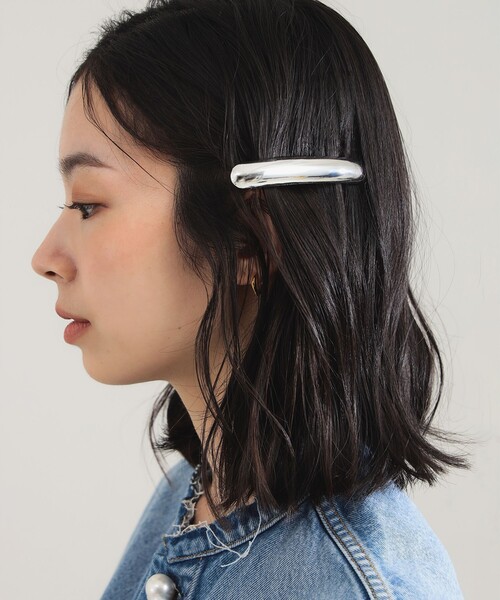 LIE STUDIO / The Molly ヘアクリップ シルバー