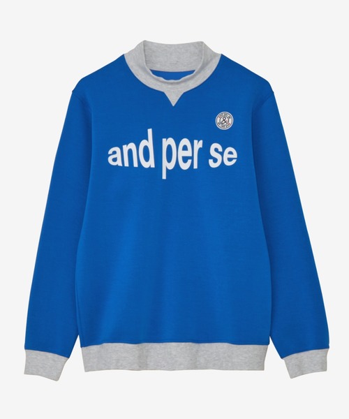 and per se（アンパスィ） トレーナー スウェット ショットスムーザー