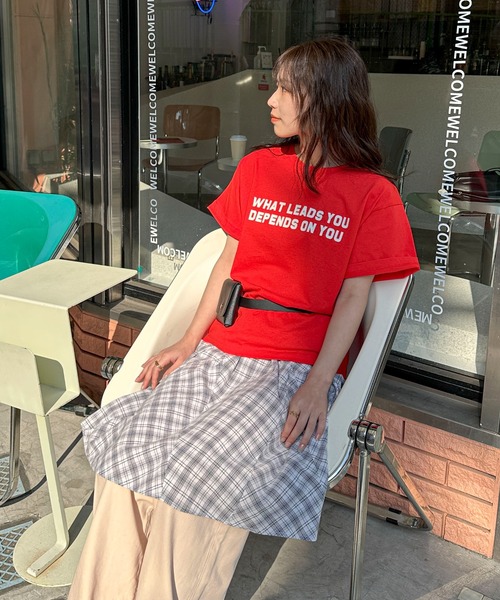 「PILIT」 半袖Tシャツ MEDIUM イエロー レディース