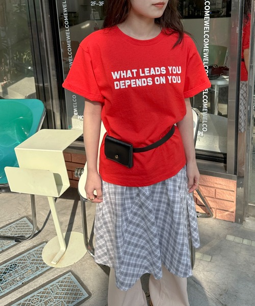 「PILIT」 半袖Tシャツ MEDIUM イエロー レディース