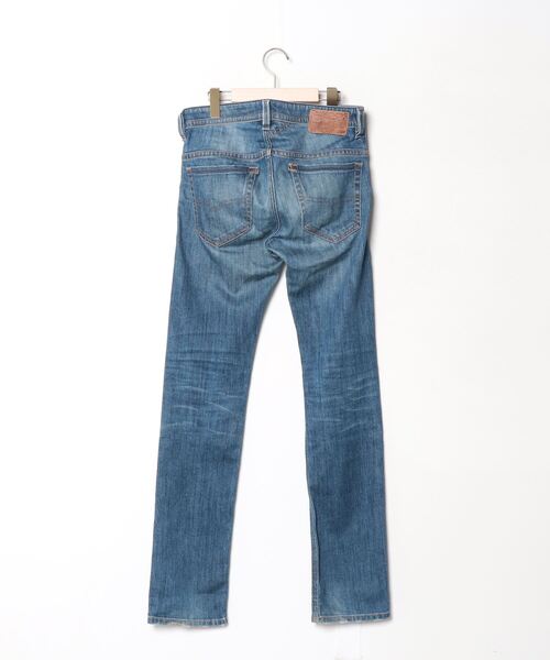 DIESEL 「DIESEL」 ダメージ加工デニムパンツ - オレンジ メンズ