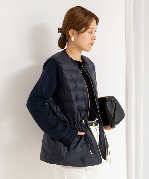 ノーリーズ【TAION/タイオン】別注ニットコンビダウンジャケット美品 TAION/タイオン】別注ニットコンビダウンジャケット｜ノーリーズの通販