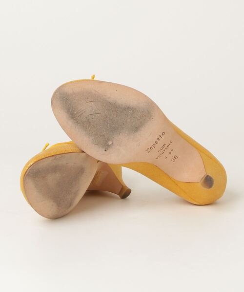 [Repetto] лента туфли-лодочки 36 желтый женский 