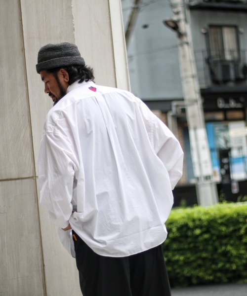 シャツ WIDE SHIRTS SEE SEE メンズ_4