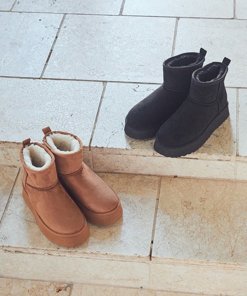 ORiental TRaffic（オリエンタルトラフィック） ブーツ ムートンタッチ