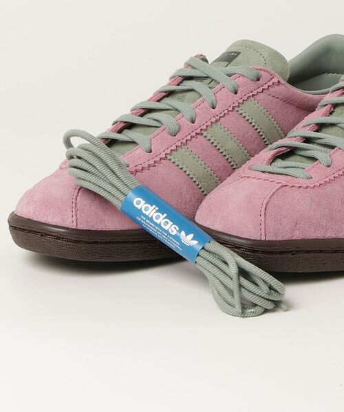 adidas ピンク ネイビー スニーカー 23.5cm】adidas ピンク ネイビー スニーカー - メルカリ