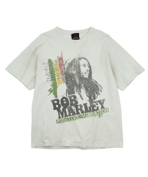 VINTAGE tシャツ 「USED」Y2K ZION “BOB MARLEY” レゲエ バンド