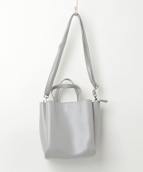 NANO universe（ナノ・ユニバース） 2WAYバッグ FREE グレー