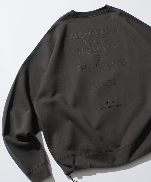 bassike バックオープンクルーネックスウェット STEVEN ALAN（スティーブンアラン） トレーナー スウェット ウラケ