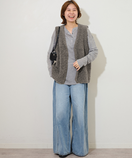 JOURNAL STANDARD relume ニットベスト フルジップニットベスト（ベスト）｜JOURNAL STANDARD relume