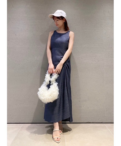 SNIDEL（スナイデル） ノースリーブワンピース 1 グレー レディース