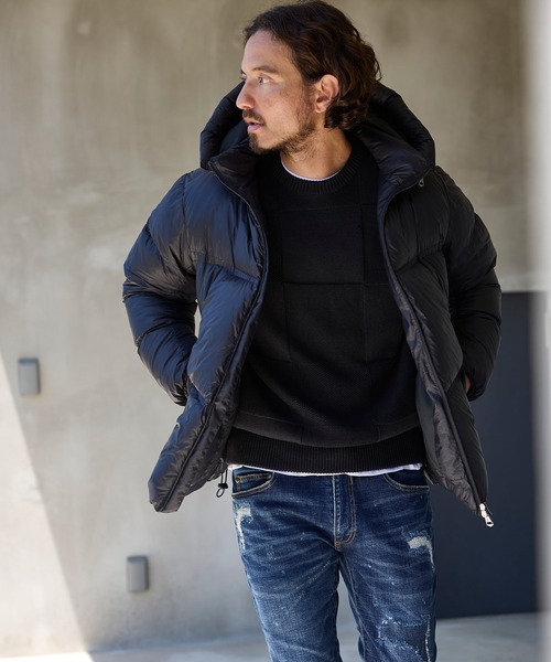 1PIU1UGUALE3 RELAX ダウンジャケット ダウン メンズ : ZOZOTOWN Yahoo