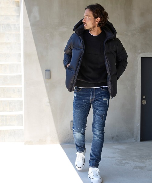 1PIU1UGUALE3 RELAX ダウンジャケット ダウン メンズ : ZOZOTOWN Yahoo