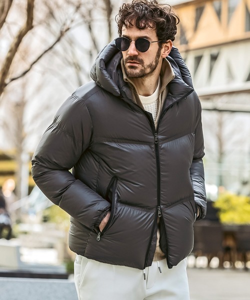 1PIU1UGUALE3 RELAX ダウンジャケット ダウン メンズ : ZOZOTOWN Yahoo