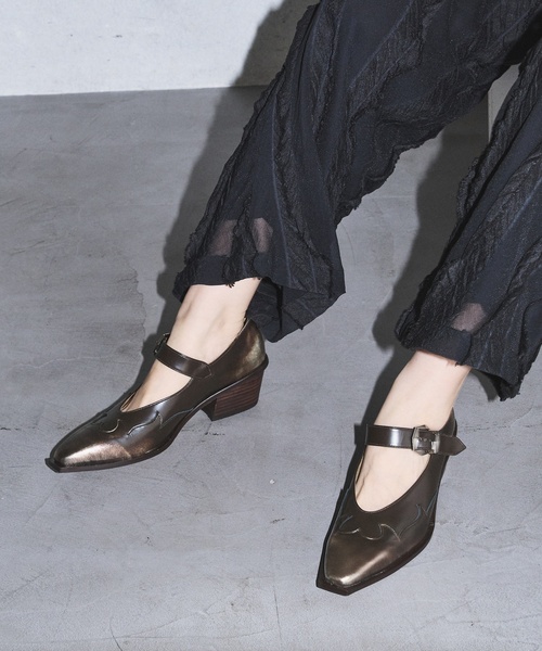 【ルタロン】GRISE 3cm レザー　ハイ　バンプ　パンプス Le Talon GRISE（ル タロン グリーズ） パンプス GRISE LEATHER