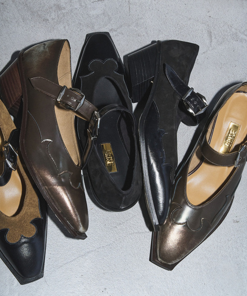 Le Talon GRISE（ル タロン グリーズ） パンプス GRISE LEATHER