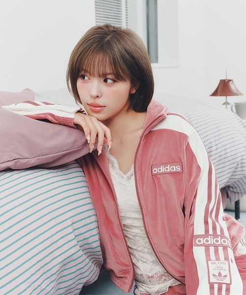 adidas（アディダス） コート アウター W ADIBREAK VELOUR TT アウター