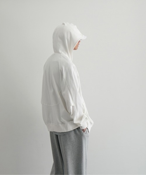 SAN SAN GEAR パーカー SAN SAN GEAR Washed hoodie zip-up メンズ