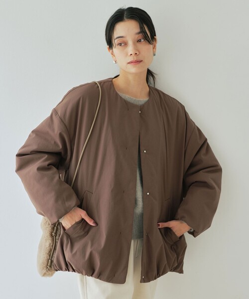 桜井着　bajra ノーカラーブルゾン　美品 桜井着bajra ノーカラーブルゾン美品