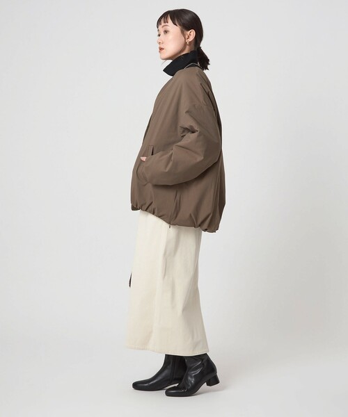 桜井着　bajra ノーカラーブルゾン　美品 桜井着bajra ノーカラーブルゾン美品
