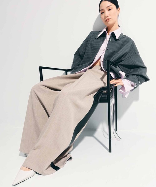 STUDIOUS（ステュディオス） スラックス パンツ 「STUDIOUS