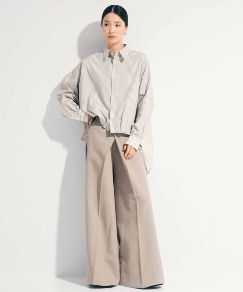 STUDIOUS（ステュディオス） スラックス パンツ 「STUDIOUS