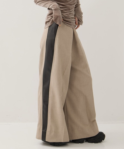 STUDIOUS（ステュディオス） スラックス パンツ 「STUDIOUS