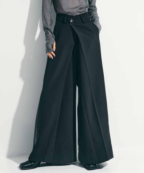 STUDIOUS（ステュディオス） スラックス パンツ 「STUDIOUS