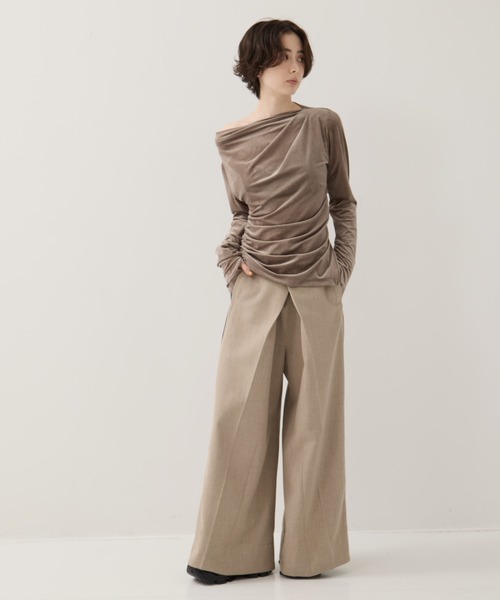 STUDIOUS（ステュディオス） スラックス パンツ 「STUDIOUS