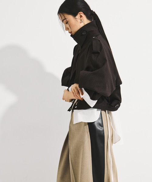 STUDIOUS（ステュディオス） スラックス パンツ 「STUDIOUS