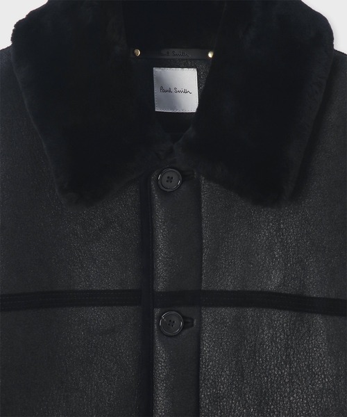 Paul Smith（ポール・スミス） コート ジャケット ムートンレザー