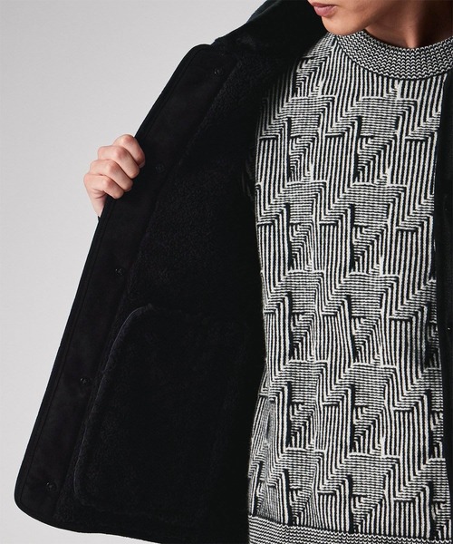 Paul Smith（ポール・スミス） コート ジャケット ムートンレザー