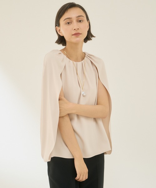 ANAYI（アナイ） ノースリーブブラウス 36 ベージュ レディース 