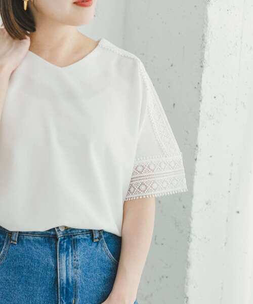 「ITEMS URBANRESEARCH」 半袖Tシャツ FREE ブラック レディース_画像2