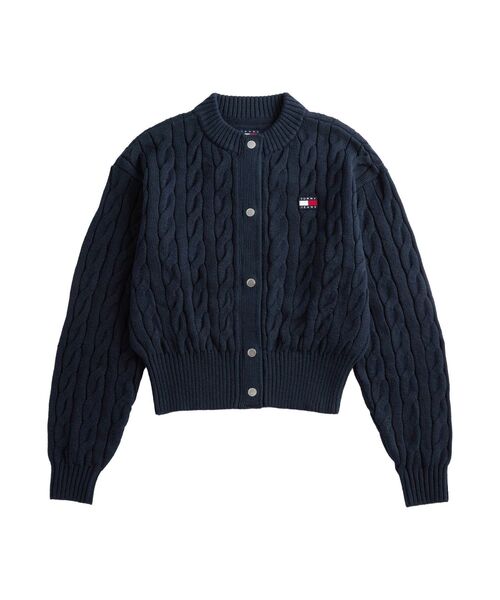 TOMMY JEANS（トミー・ジーンズ） カーディガン バッジケーブル