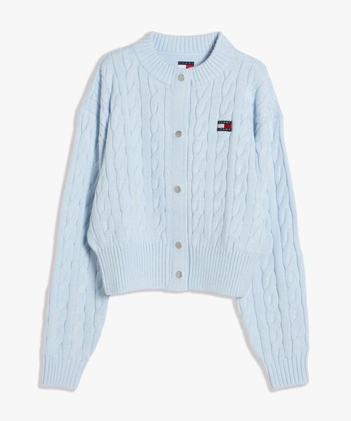 TOMMY JEANS（トミー・ジーンズ） カーディガン バッジケーブル 