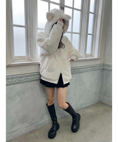PHILLY（フィリー） ブルゾン アウター キャットフェイクファー
