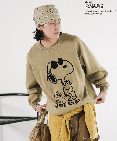 PEANUTS セーター ニット 「PEANUTS×BAYFLOW」ピーナッツアソート