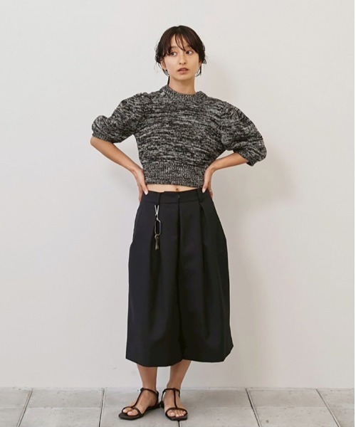 TODAYFUL ニット セーター Puffsleeve Mix Knit レディース : ZOZOTOWN