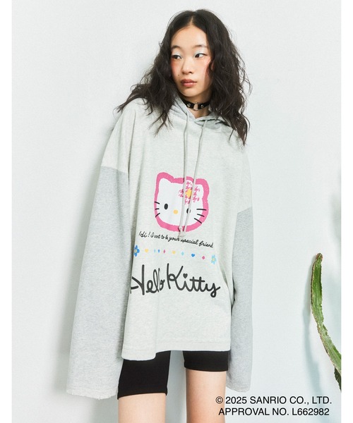 パーカー hello kittyxlittle sunny bite hoodie M littlesunnybite/リトルサニーバイト/hello kittyxlittle sunny bite