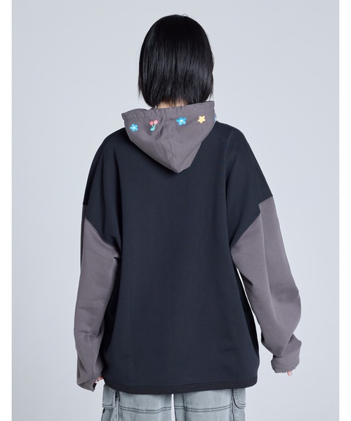 パーカー hello kittyxlittle sunny bite hoodie M littlesunnybite/リトルサニーバイト/hello kittyxlittle sunny bite