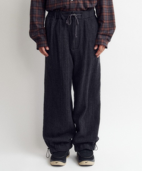 パンツ DIGAWEL gathe pants DIGAWEL（ディガウェル） パンツ Hem gathers pants メンズ レディース