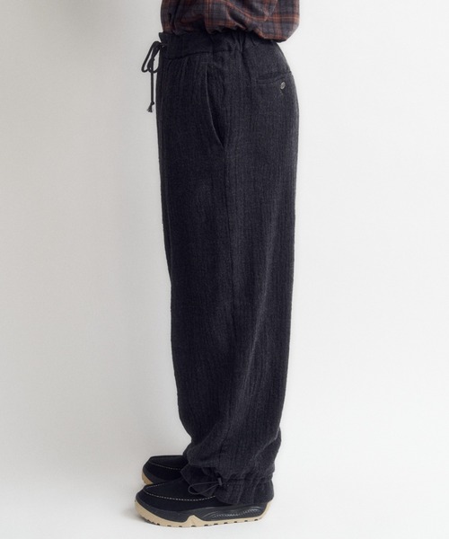 DIGAWEL（ディガウェル） パンツ Hem gathers pants メンズ レディース